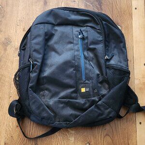 Black Laptop Backpack Bookbag